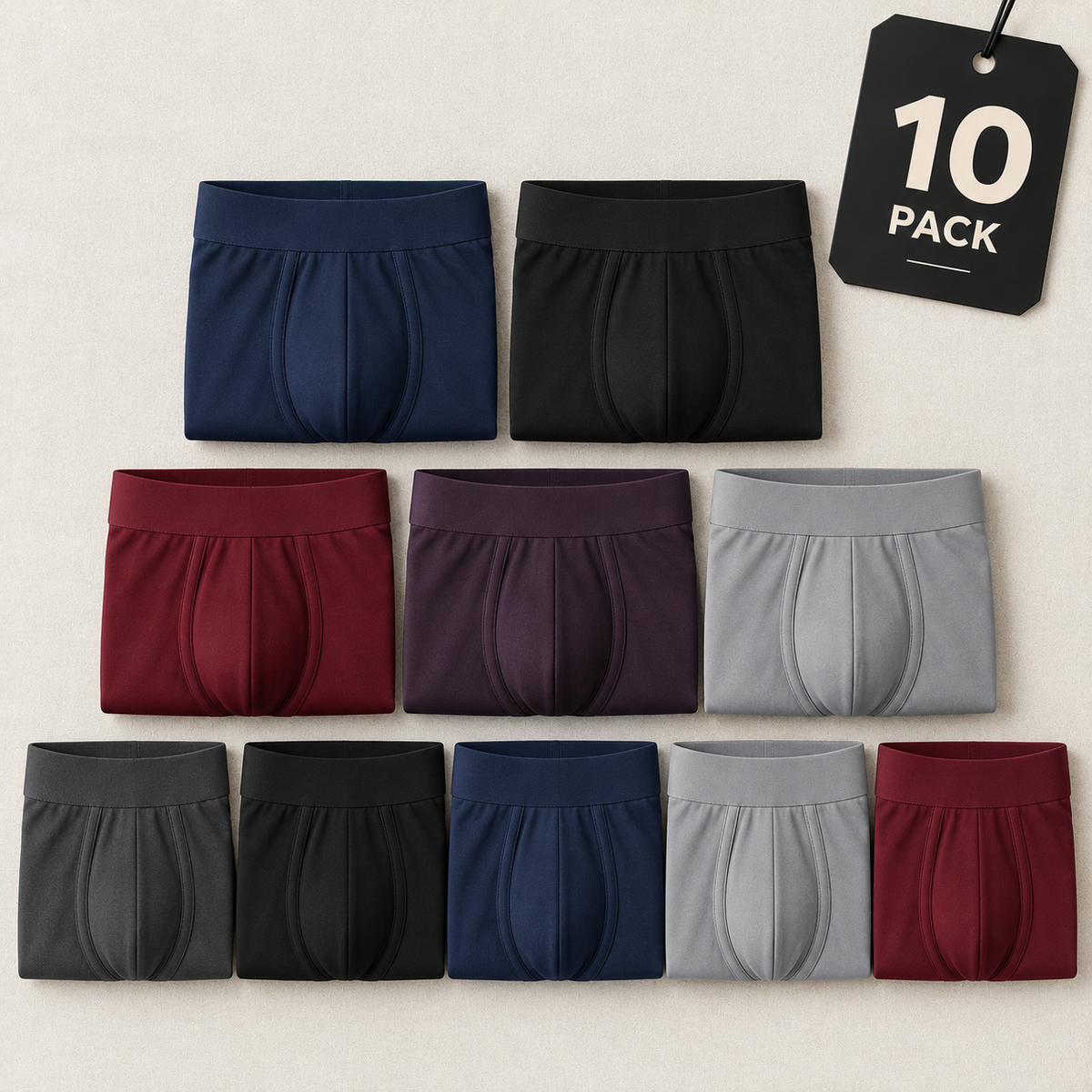 Kelvo Bamboo Boxer 10-Pack
