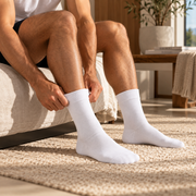 Kelvo Bamboo Socks 4-Pack — White